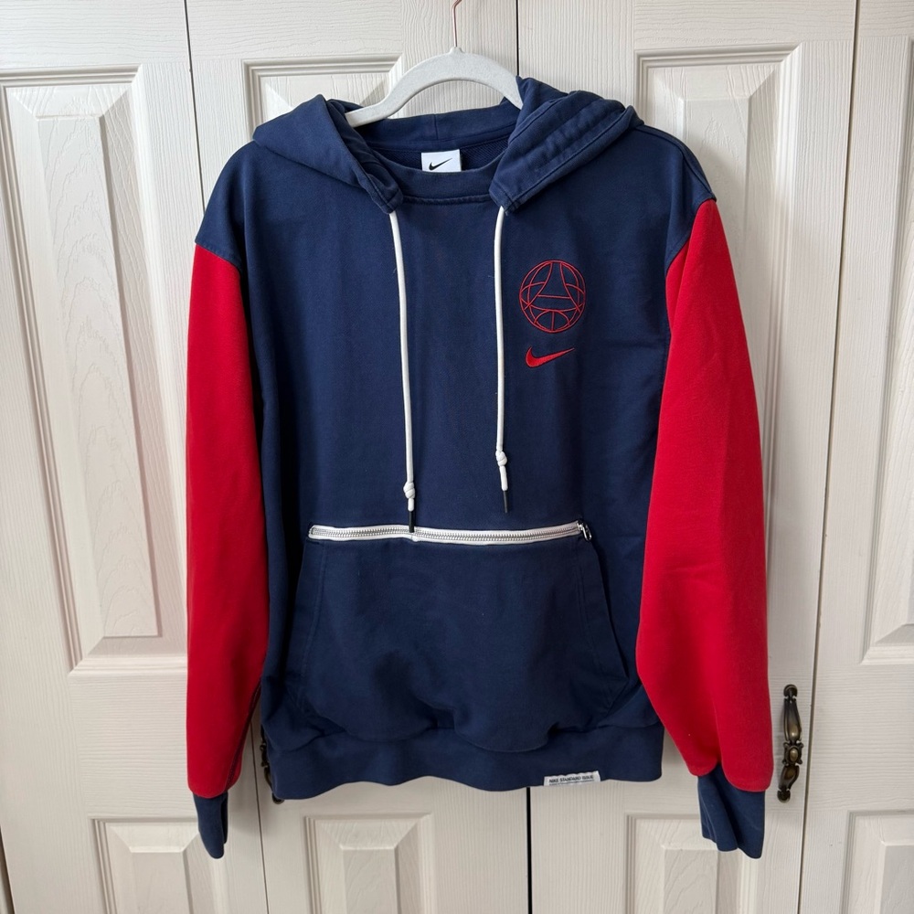 Nike Paris Saint-Germain Standard Issue Pullover Hoodie Mens Size Medium